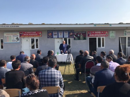 Ağstafada 8 Noyabr - Zəfər Gününə həsr olunmuş "Ata vəsiyyəti və inamlı Zəfər" mövzusunda tədbir keçirilib