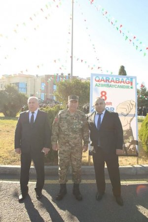 Gəncə şəhəri 1500  ailəlik yeni qəsəbədə yerləşən  Kəlbəcər Mədəniyyət Evində  "Zəfərin mübarək, Azərbaycan!" adlı möhtəşəm bayram tədbiri keçirilmişdir.