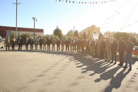 Gəncə şəhəri 1500  ailəlik yeni qəsəbədə yerləşən  Kəlbəcər Mədəniyyət Evində  "Zəfərin mübarək, Azərbaycan!" adlı möhtəşəm bayram tədbiri keçirilmişdir.
