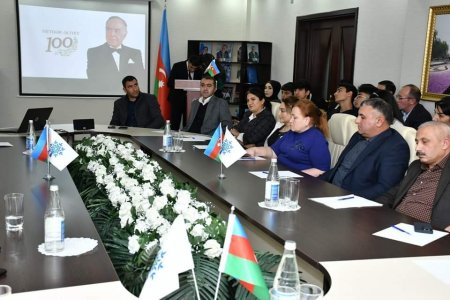 “Heydər Əliyev İli” çərçivəsində tədbir keçirilmişdir 