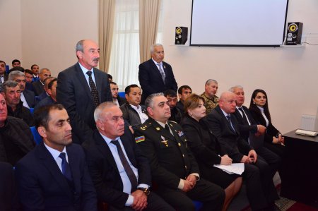 Ağstafada 3 dekabr - Beynəlxalq Əlillər Günü ilə bağlı tədbir keçirilib