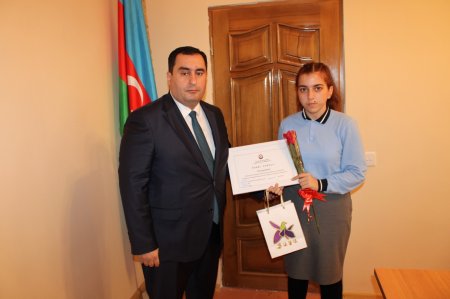 “Heydər Əliyev İli” çərçivəsində keçirilmiş yaradıcılıq festivallarının, müxtəlif nominasiyalar müsabiqələrinin qaliblərinin mükafatlandırılması ilə bağlı Laçın Rayon İcra Hakimiyyətində tədbir keçirilmişdir.