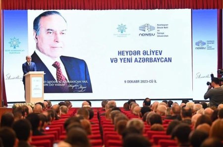 “Heydər Əliyev və Yeni Azərbaycan” mövzusunda konfrans keçirilib.