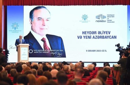 “Heydər Əliyev və Yeni Azərbaycan” mövzusunda konfrans keçirilib.