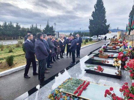 44 günlük Vətən müharibəsində şəhidlik zirvəsinə ucalmış  Məhəmmədli İsmayıl Mahir oğlunun üçüncü ildönümü ilə əlaqədar anım mərasimində iştirak edilib.