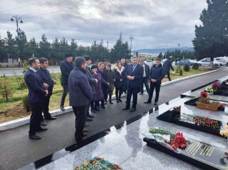 44 günlük Vətən müharibəsində şəhidlik zirvəsinə ucalmış  Məhəmmədli İsmayıl Mahir oğlunun üçüncü ildönümü ilə əlaqədar anım mərasimində iştirak edilib.