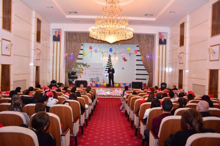 Ağstafada şəhidlərimizin və qazilərimizin övladlarının iştirakı ilə “Qar sevinci” adlı musiqili-əyləncəli Yeni il şənliyi təşkil olunub