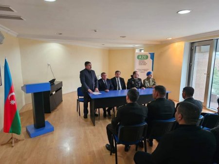 Hərbi xidmətə yola salınan Kəlbəcər rayon gəncləri ilə görüş keçirilib. 