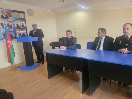 Hərbi xidmətə yola salınan Kəlbəcər rayon gəncləri ilə görüş keçirilib. 