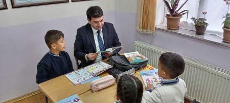 Şərqi Zəngəzur Regional Təhsil İdarəsinin müdiri Fuad Bədəlov Cəbrayıl rayonu N. Aslanov adına Cocuq Mərcanlı kənd tam orta məktəbində olub.