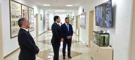 Şərqi Zəngəzur Regional Təhsil İdarəsinin müdiri Fuad Bədəlov Cəbrayıl rayonu N. Aslanov adına Cocuq Mərcanlı kənd tam orta məktəbində olub.