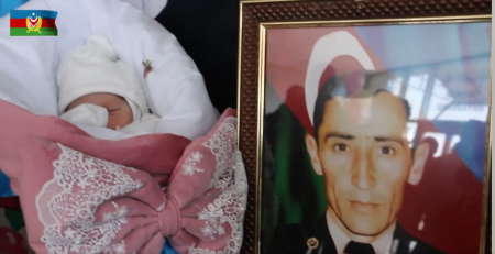 Şəhidimizin övladı dünyaya gəldi