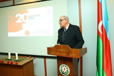 Azərbaycan Texnologiya Universitetində 20 Yanvar faciəsinə həsr edilmiş anım tədbiri keçirilib.