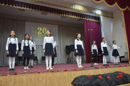 19 yanvar 2024-cü il tarixində Sumqayıt şəhəri "28 May" mədəniyyət evində 20 Yanvar faciəsinin otuz dördüncü ildönümünə həsr olunmuş tədbir keçirilib.
