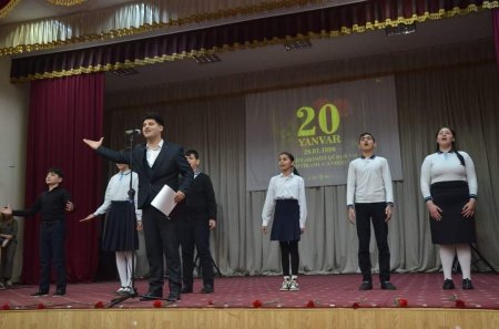 19 yanvar 2024-cü il tarixində Sumqayıt şəhəri "28 May" mədəniyyət evində 20 Yanvar faciəsinin otuz dördüncü ildönümünə həsr olunmuş tədbir keçirilib.