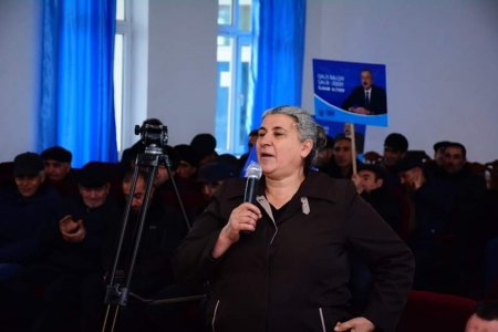 Prezident İlham Əliyevə İctimai Dəstək səhifəsi :Kəlbəcərli seçicilərlə görüş keçirilib   