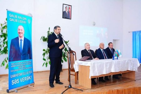 Prezident İlham Əliyevə İctimai Dəstək səhifəsi :Kəlbəcərli seçicilərlə görüş keçirilib   