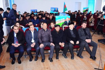 Prezident İlham Əliyevə İctimai Dəstək səhifəsi :Kəlbəcərli seçicilərlə görüş keçirilib   
