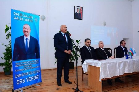 Prezident İlham Əliyevə İctimai Dəstək səhifəsi :Kəlbəcərli seçicilərlə görüş keçirilib   