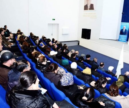 Prezident İlham Əliyevə İctimai Dəstək səhifəsi :Mingəçevir şəhərində seçicilərlə görüş keçirilib.