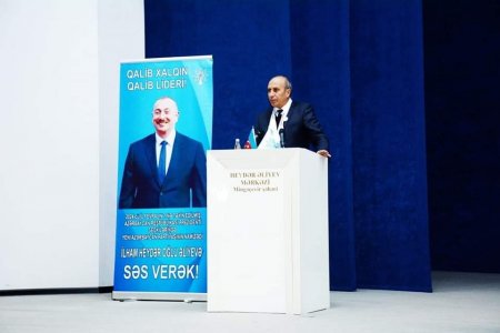 Prezident İlham Əliyevə İctimai Dəstək səhifəsi :Mingəçevir şəhərində seçicilərlə görüş keçirilib.