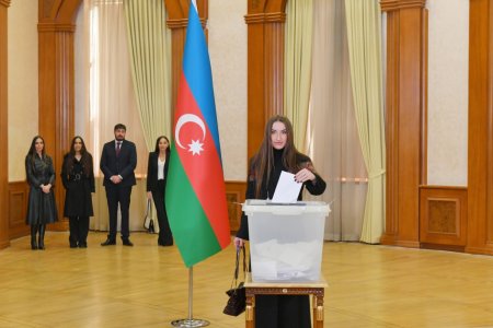 Prezident və ailəsi Xankəndidə... - FOTOLAR