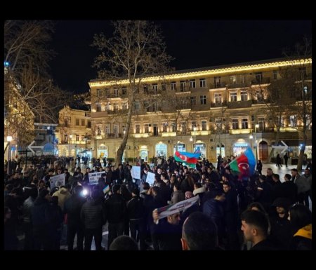 Bskıda İlham Əliyevə dəstək yürüşü - FOTOLAR