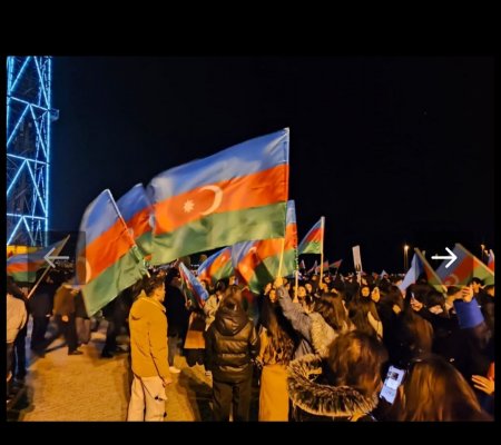 Bskıda İlham Əliyevə dəstək yürüşü - FOTOLAR