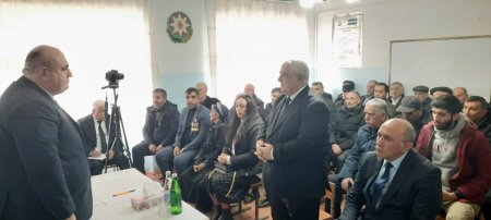 Laçın Rayon İcra Hakimiyyətinin başçısı Aqil Nəzərlinin növbəti görüşü-səyyar qəbulu Abşeron rayonunun Ceyranbatan qəsəbəsində keçirildi.