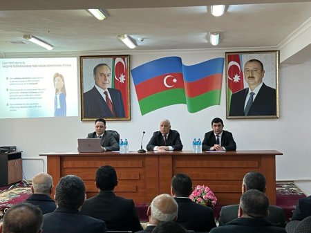 Laçınlı köçkünlər arasında icbari tibbi sığorta ilə bağlı maarifləndirici tədbir keçirilmişdir