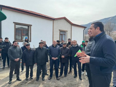 Zabuxda ağacəkmə aksiyası keçirilib.VİDEO