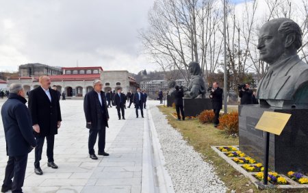 İlham Əliyevlə Tokayev Şuşada - FOTO