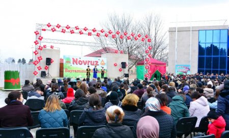 Ağstafada Novruz bayramı münasibəti ilə ümumrayon tədbiri təşkil olunub