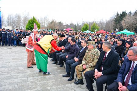 Ağstafada Novruz bayramı münasibəti ilə ümumrayon tədbiri təşkil olunub