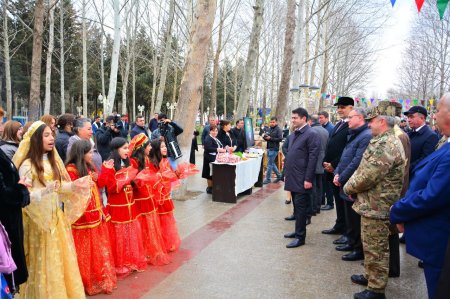 Ağstafada Novruz bayramı münasibəti ilə ümumrayon tədbiri təşkil olunub