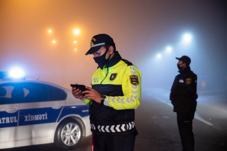 Yol polisi hava şəraiti ilə bağlı sürücülərə müraciət etdi