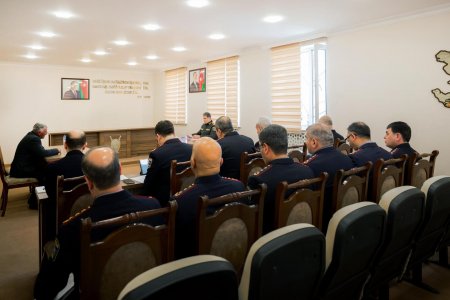 Vilayət Eyvazov Şamaxıda qəbul və sıra baxışı keçirdi