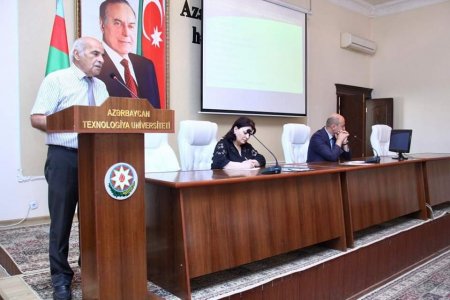Azərbaycan Texnologiya Universitetində (ATU) Elmi Şuranın 2023/2024-cü tədris ili üzrə son iclası keçirilib.