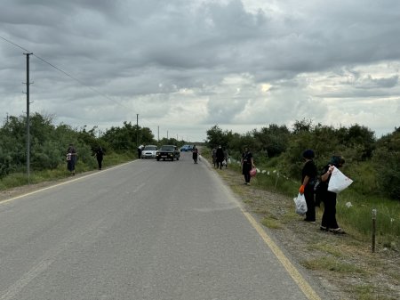 Laçınlı məcburi köçkünlər tərəfindən Ağcabədi rayonunun Taxtakörpü qəsəbəsi ərazisində iməcilik keçirildi