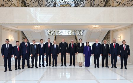 Prezident Türkiyə parlamentinin nümayəndə heyətini qəbul edib