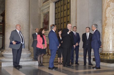 Heydər Əliyev Fondunun Vatikanda Müqəddəs Yubiley İlinə töhfəsi - FOTO