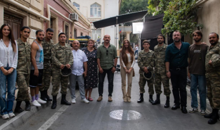 Vətən müharibəsi haqda film çəkilir - FOTOLAR