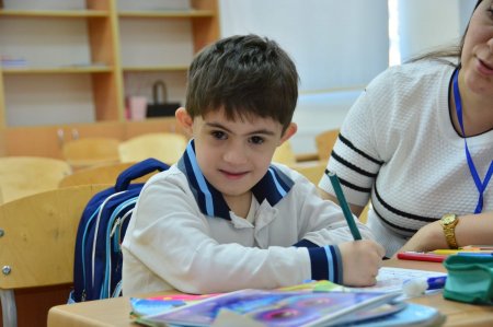 Xırdalan məktəbində xüsusi siniflər açıldı - FOTOLAR