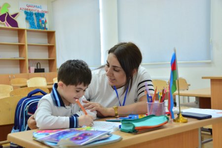 Xırdalan məktəbində xüsusi siniflər açıldı - FOTOLAR