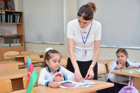 Xırdalan məktəbində xüsusi siniflər açıldı - FOTOLAR