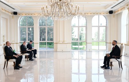 Yeni səfir etimadnaməsini prezidentə təqdim etdi - FOTO