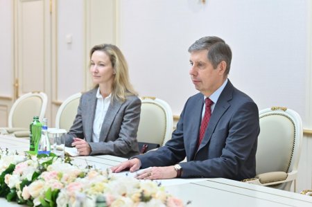 Sahibə Qafarova Rusiya səfiri ilə görüşüb - FOTO