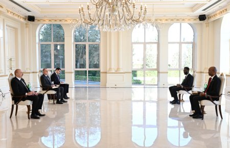 Prezident yeni səfiri qəbul etdi - Fotolar