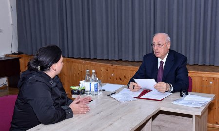 Sumqayıtda növbəti səyyar qəbul keçirildi