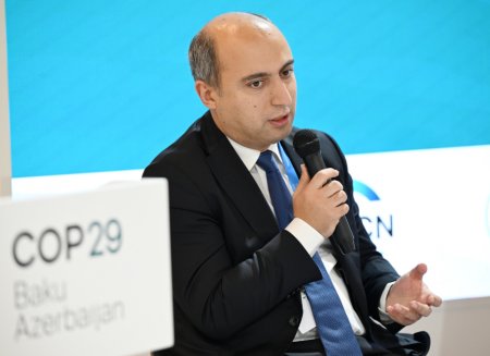 Leyla Əliyeva COP29 çərçivəsində müzakirələrdə iştirak edib - Fotolar